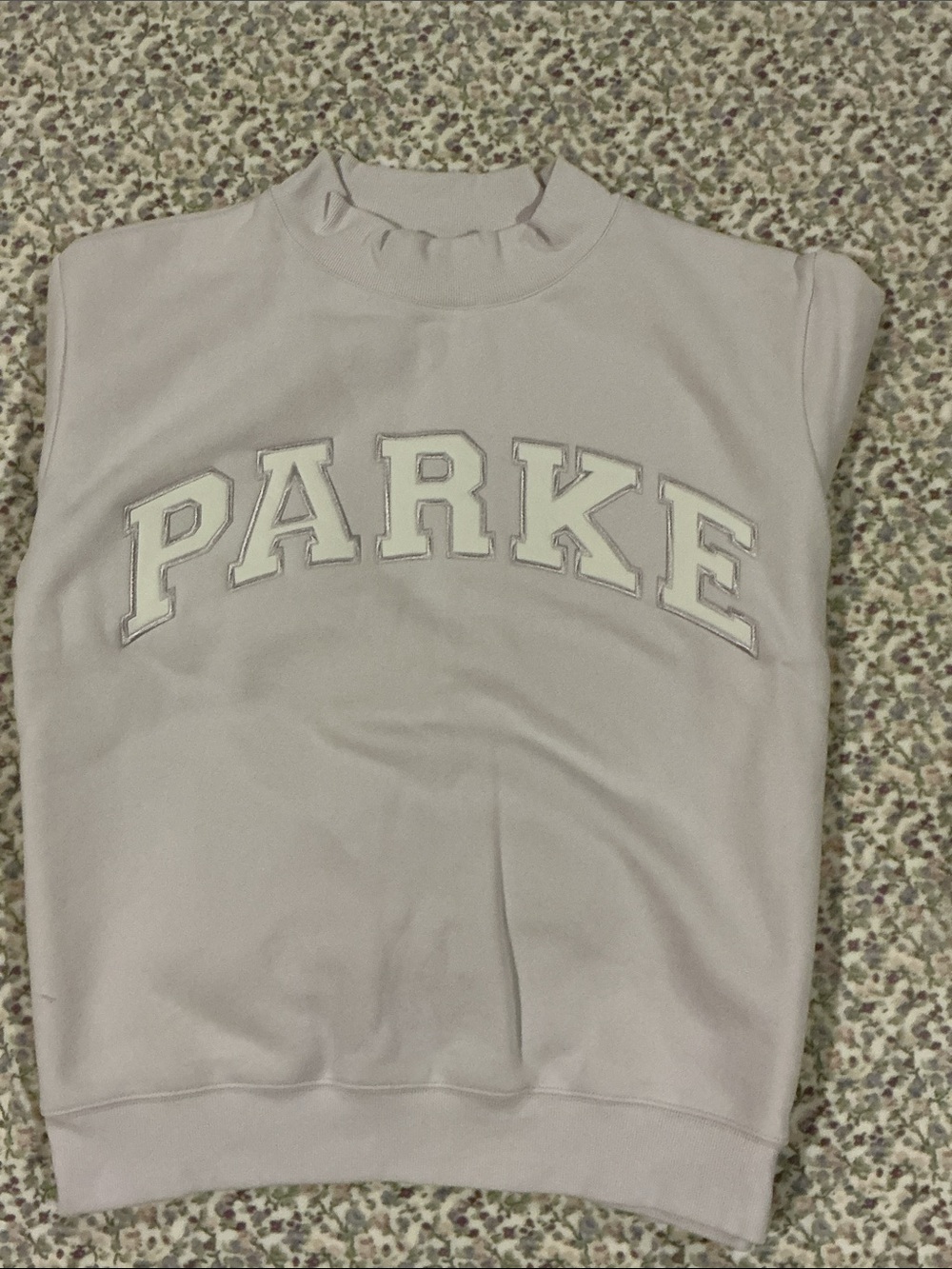 Parke Lilac Mockneck Sweatshirt - Relaxed Fit XXL - Picture 5 of 8